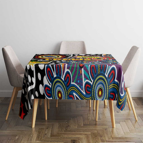 Crows AFL Celebrating 50 Years of Naidoc Tablecloth NAIDOC Week 2025 Aboriginal