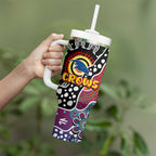 Crows AFL Celebrating 50 Years of Naidoc Tumbler With Handle NAIDOC Week 2025 Aboriginal
