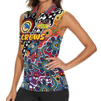 Personalised Crows AFL Celebrating 50 Years of Naidoc Women Sleeveless Polo Shirt NAIDOC Week 2025 Aboriginal