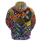 Personalised Crows AFL Celebrating 50 Years of Naidoc Zip Hoodie NAIDOC Week 2025 Aboriginal