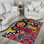 Lions AFL Celebrating 50 Years of Naidoc Area Rug NAIDOC Week 2025 Aboriginal
