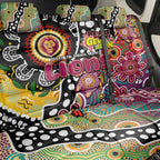 Lions AFL Celebrating 50 Years of Naidoc Back Car Seat Cover NAIDOC Week 2025 Aboriginal