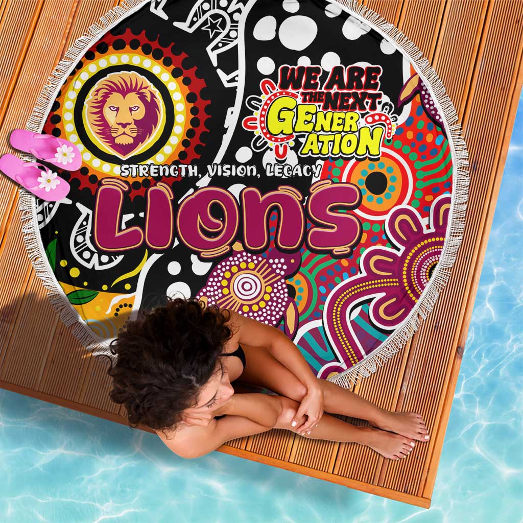 Lions AFL Celebrating 50 Years of Naidoc Beach Blanket NAIDOC Week 2025 Aboriginal
