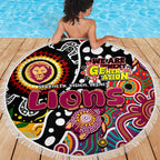 Lions AFL Celebrating 50 Years of Naidoc Beach Blanket NAIDOC Week 2025 Aboriginal
