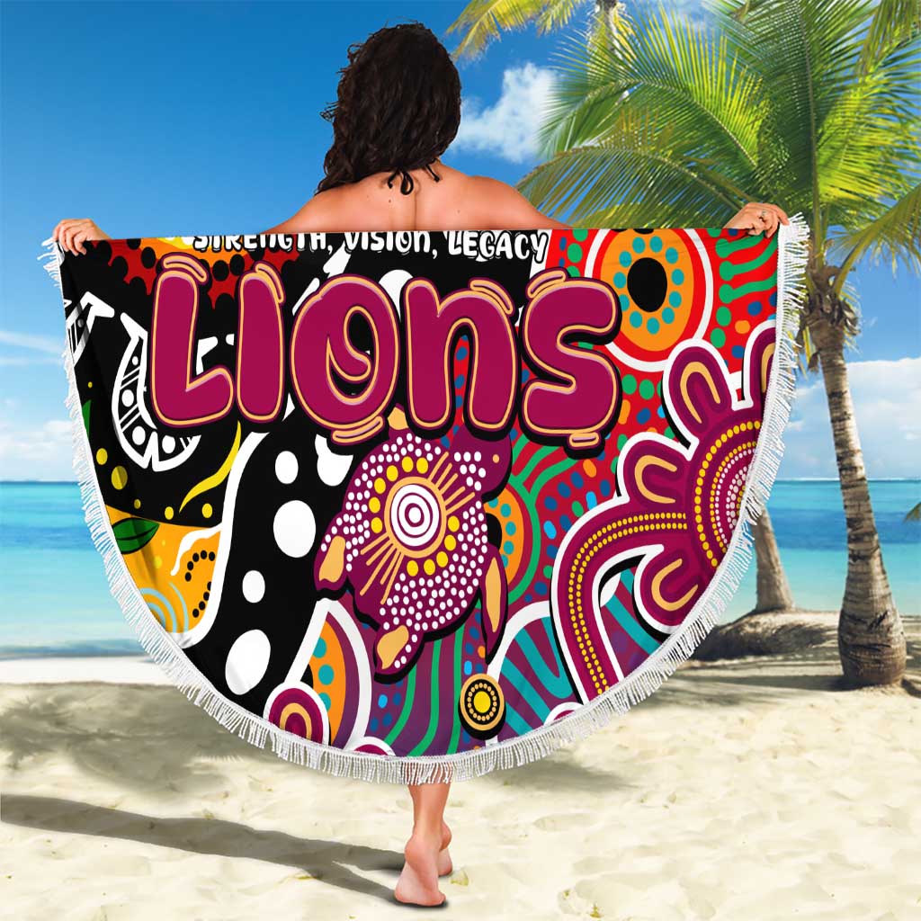 Lions AFL Celebrating 50 Years of Naidoc Beach Blanket NAIDOC Week 2025 Aboriginal