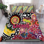 Lions AFL Celebrating 50 Years of Naidoc Bedding Set NAIDOC Week 2025 Aboriginal