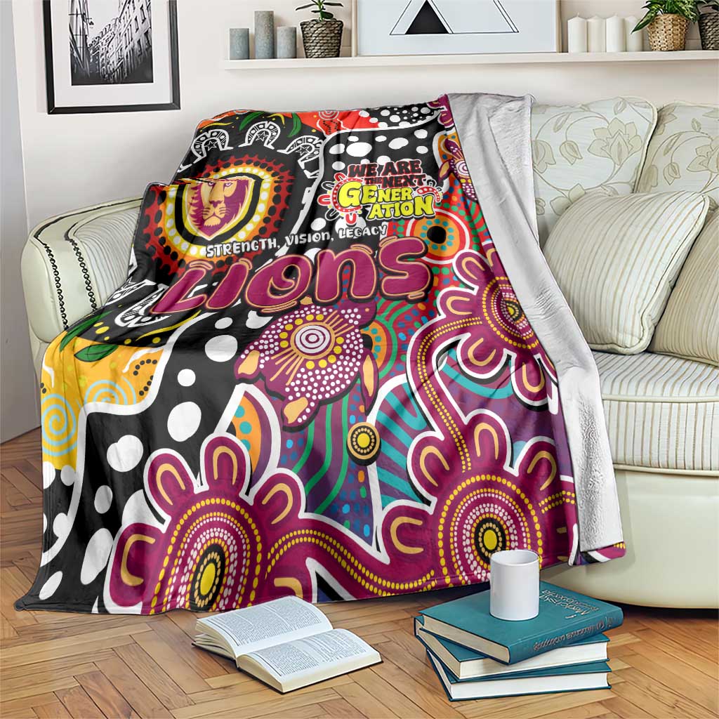 Lions AFL Celebrating 50 Years of Naidoc Blanket NAIDOC Week 2025 Aboriginal