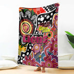 Lions AFL Celebrating 50 Years of Naidoc Blanket NAIDOC Week 2025 Aboriginal