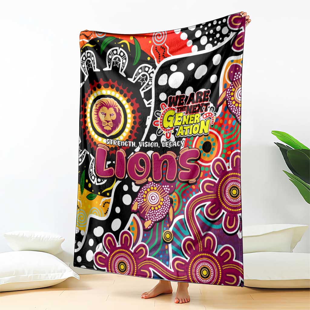 Lions AFL Celebrating 50 Years of Naidoc Blanket NAIDOC Week 2025 Aboriginal