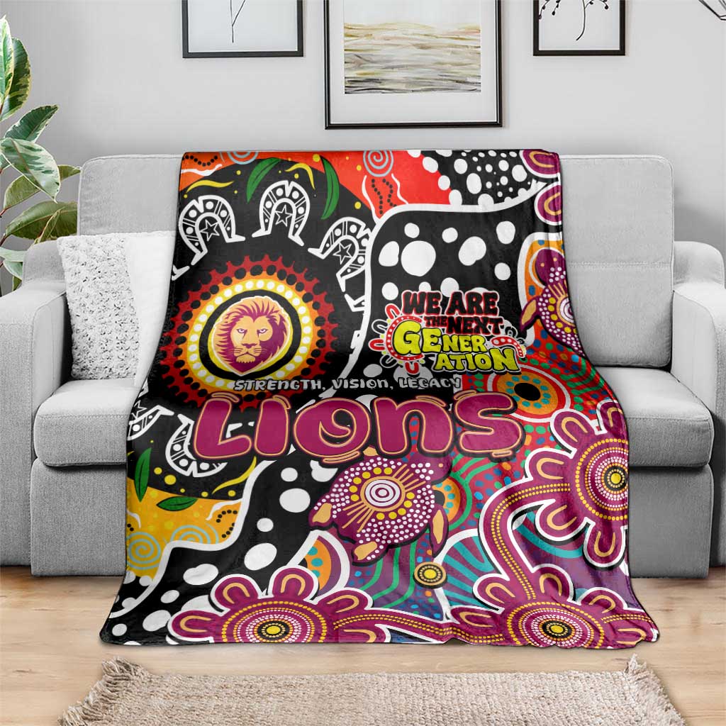 Lions AFL Celebrating 50 Years of Naidoc Blanket NAIDOC Week 2025 Aboriginal
