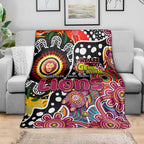 Lions AFL Celebrating 50 Years of Naidoc Blanket NAIDOC Week 2025 Aboriginal