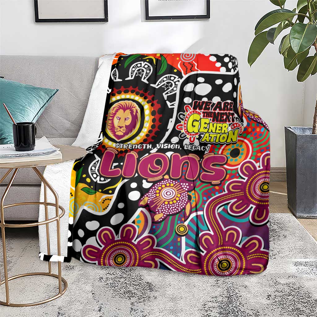 Lions AFL Celebrating 50 Years of Naidoc Blanket NAIDOC Week 2025 Aboriginal