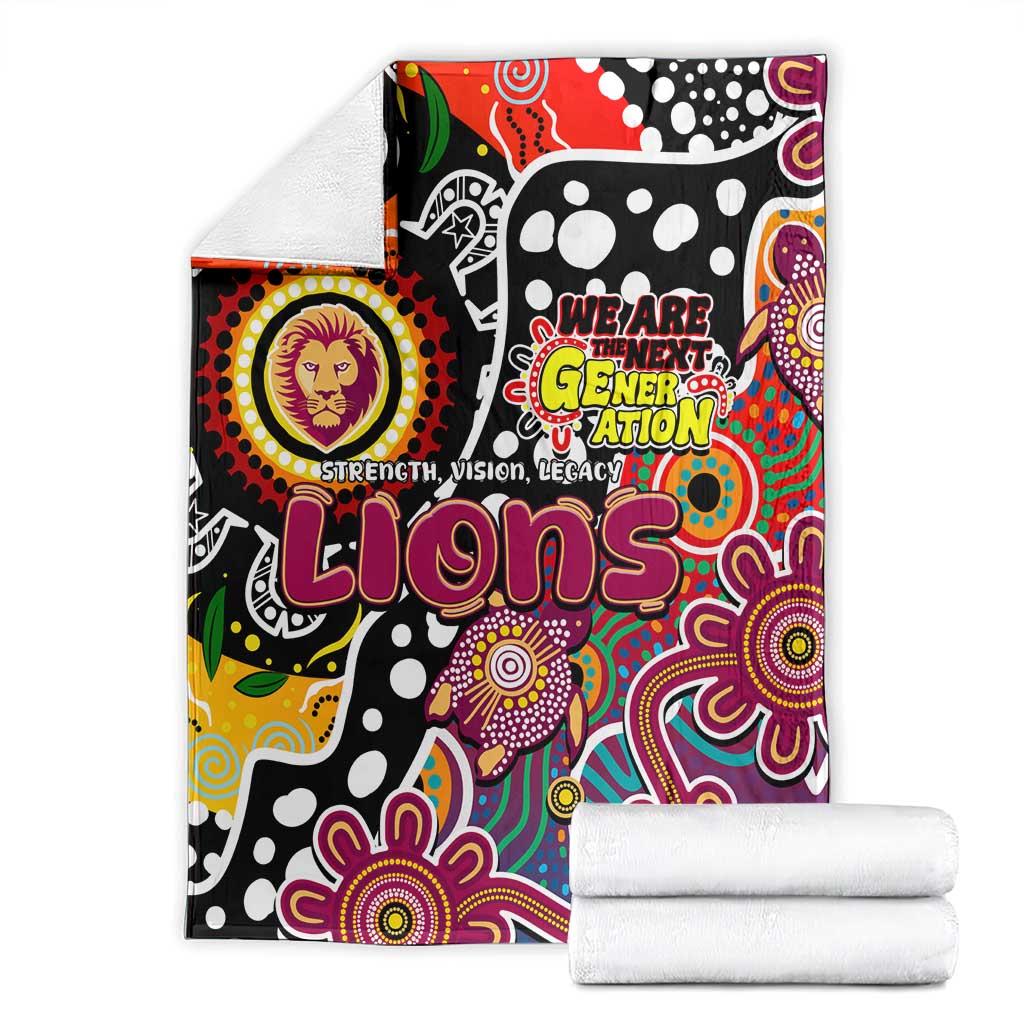 Lions AFL Celebrating 50 Years of Naidoc Blanket NAIDOC Week 2025 Aboriginal