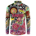 Personalised Lions AFL Celebrating 50 Years of Naidoc Button Sweatshirt NAIDOC Week 2025 Aboriginal