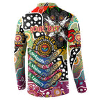 Personalised Lions AFL Celebrating 50 Years of Naidoc Button Sweatshirt NAIDOC Week 2025 Aboriginal