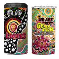 Lions AFL Celebrating 50 Years of Naidoc 4 in 1 Can Cooler Tumbler NAIDOC Week 2025 Aboriginal