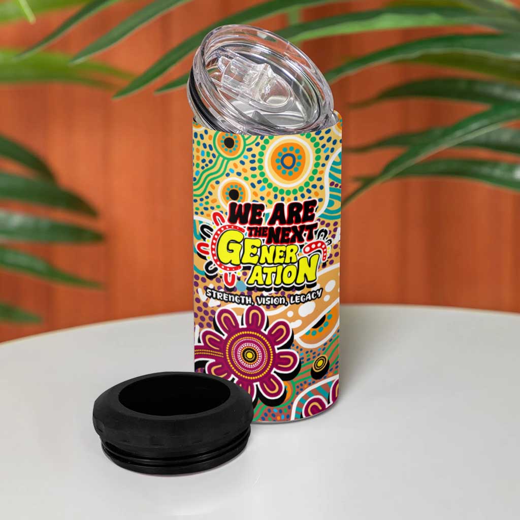 Lions AFL Celebrating 50 Years of Naidoc 4 in 1 Can Cooler Tumbler NAIDOC Week 2025 Aboriginal