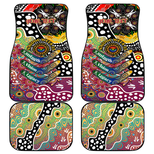 Lions AFL Celebrating 50 Years of Naidoc Car Mats NAIDOC Week 2025 Aboriginal