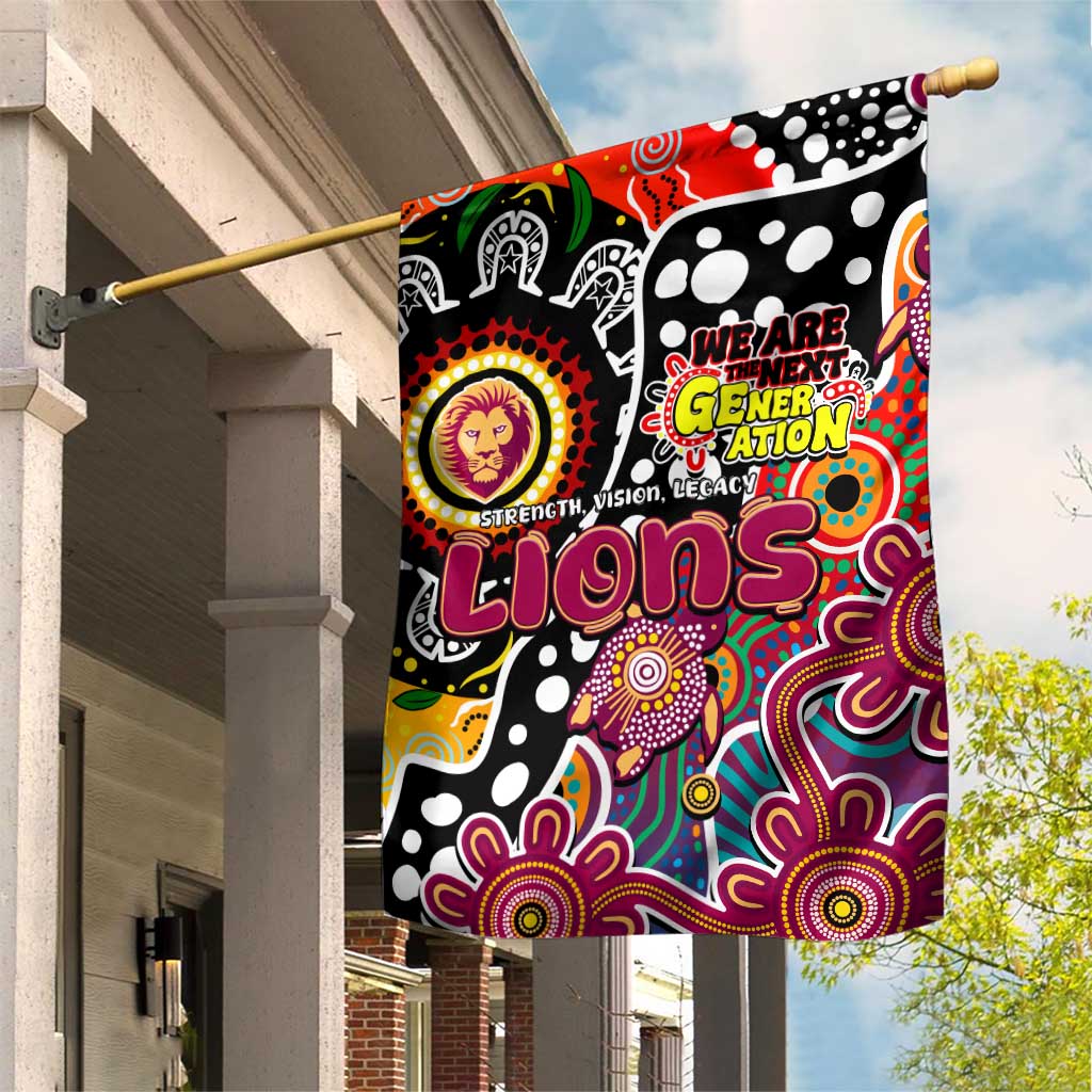 Lions AFL Celebrating 50 Years of Naidoc Garden Flag NAIDOC Week 2025 Aboriginal