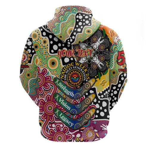 Personalised Lions AFL Celebrating 50 Years of Naidoc Hoodie NAIDOC Week 2025 Aboriginal
