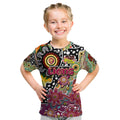 Personalised Lions AFL Celebrating 50 Years of Naidoc Kid T Shirt NAIDOC Week 2025 Aboriginal