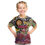 Personalised Lions AFL Celebrating 50 Years of Naidoc Kid T Shirt NAIDOC Week 2025 Aboriginal