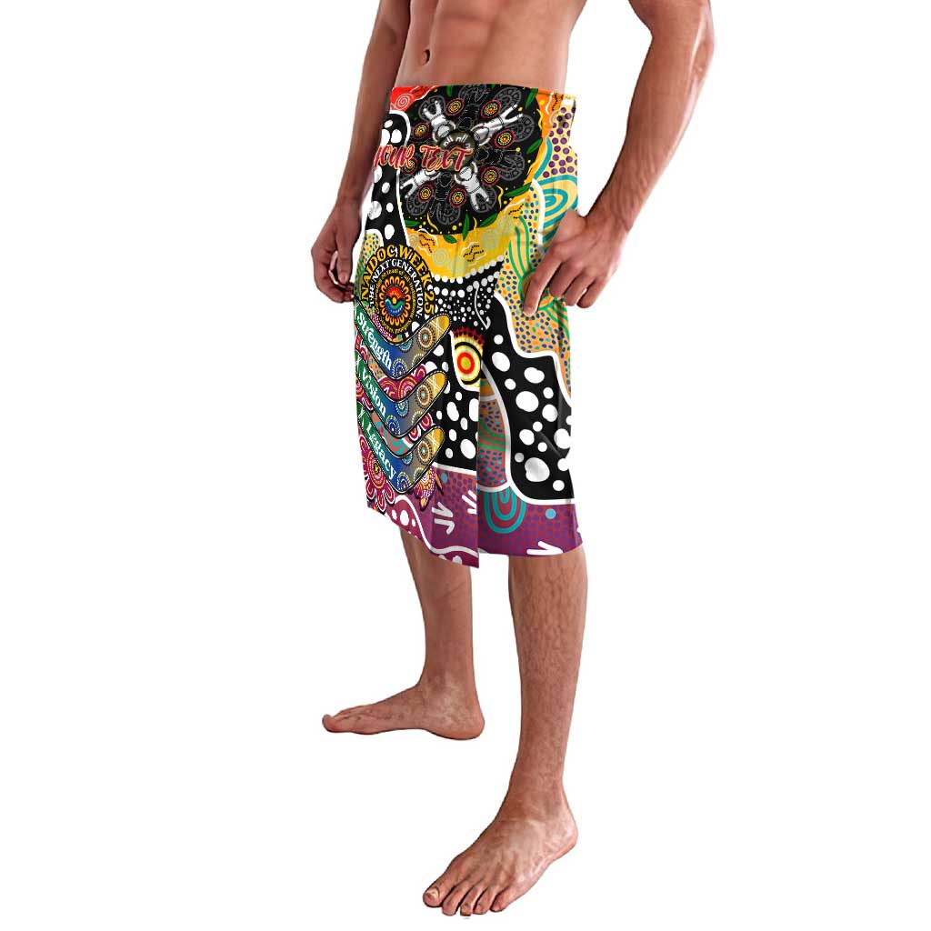 Personalised Lions AFL Celebrating 50 Years of Naidoc Lavalava NAIDOC Week 2025 Aboriginal