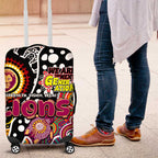 Lions AFL Celebrating 50 Years of Naidoc Luggage Cover NAIDOC Week 2025 Aboriginal