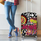 Lions AFL Celebrating 50 Years of Naidoc Luggage Cover NAIDOC Week 2025 Aboriginal