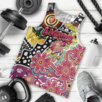 Personalised Lions AFL Celebrating 50 Years of Naidoc Men Tank Top NAIDOC Week 2025 Aboriginal