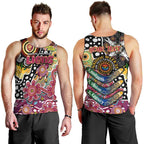 Personalised Lions AFL Celebrating 50 Years of Naidoc Men Tank Top NAIDOC Week 2025 Aboriginal