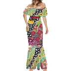 Personalised Lions AFL Celebrating 50 Years of Naidoc Mermaid Dress NAIDOC Week 2025 Aboriginal