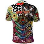 Personalised Lions AFL Celebrating 50 Years of Naidoc Polo Shirt NAIDOC Week 2025 Aboriginal