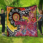 Lions AFL Celebrating 50 Years of Naidoc Quilt NAIDOC Week 2025 Aboriginal
