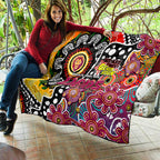 Lions AFL Celebrating 50 Years of Naidoc Quilt NAIDOC Week 2025 Aboriginal