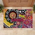 Lions AFL Celebrating 50 Years of Naidoc Rubber Doormat NAIDOC Week 2025 Aboriginal
