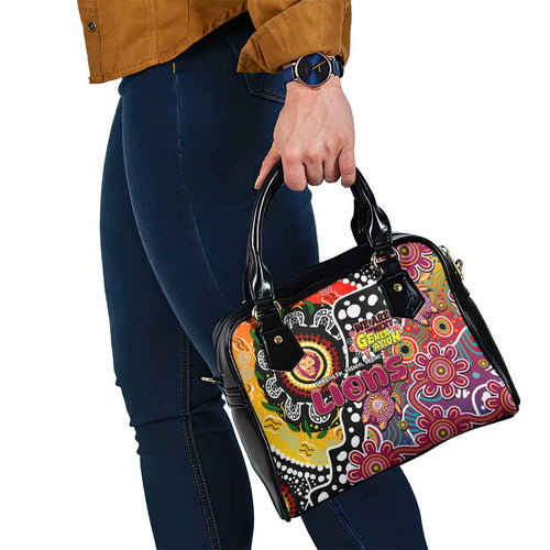 Lions AFL Celebrating 50 Years of Naidoc Shoulder Handbag NAIDOC Week 2025 Aboriginal