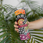 Lions AFL Celebrating 50 Years of Naidoc Skinny Tumbler NAIDOC Week 2025 Aboriginal