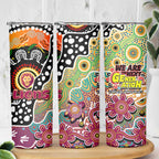 Lions AFL Celebrating 50 Years of Naidoc Skinny Tumbler NAIDOC Week 2025 Aboriginal