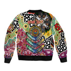 Personalised Lions AFL Celebrating 50 Years of Naidoc Sleeve Zip Bomber Jacket NAIDOC Week 2025 Aboriginal