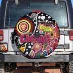 Lions AFL Celebrating 50 Years of Naidoc Spare Tire Cover NAIDOC Week 2025 Aboriginal