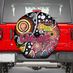 Lions AFL Celebrating 50 Years of Naidoc Spare Tire Cover NAIDOC Week 2025 Aboriginal