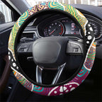 Lions AFL Celebrating 50 Years of Naidoc Steering Wheel Cover NAIDOC Week 2025 Aboriginal