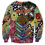 Personalised Lions AFL Celebrating 50 Years of Naidoc Sweatshirt NAIDOC Week 2025 Aboriginal