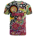 Personalised Lions AFL Celebrating 50 Years of Naidoc T Shirt NAIDOC Week 2025 Aboriginal
