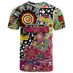 Personalised Lions AFL Celebrating 50 Years of Naidoc T Shirt NAIDOC Week 2025 Aboriginal