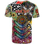 Personalised Lions AFL Celebrating 50 Years of Naidoc T Shirt NAIDOC Week 2025 Aboriginal