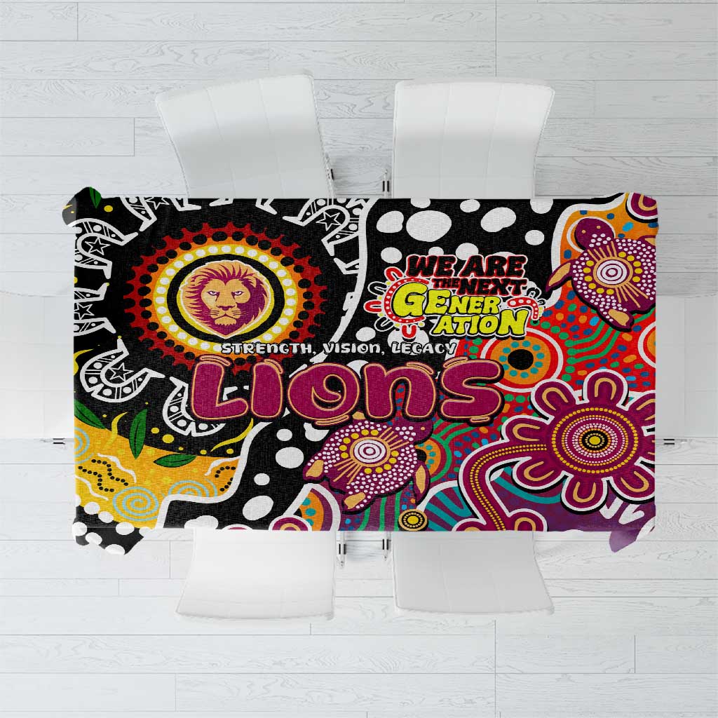 Lions AFL Celebrating 50 Years of Naidoc Tablecloth NAIDOC Week 2025 Aboriginal