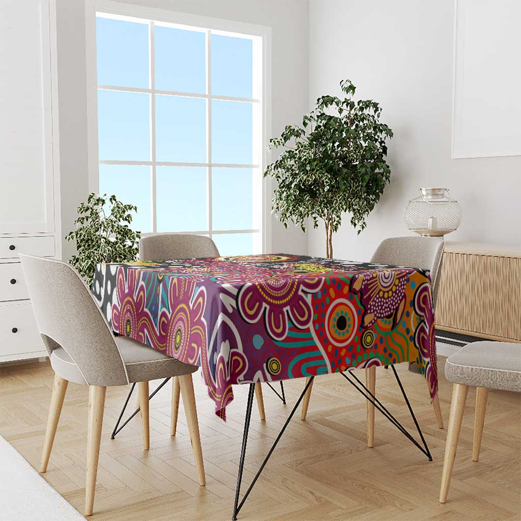 Lions AFL Celebrating 50 Years of Naidoc Tablecloth NAIDOC Week 2025 Aboriginal