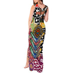 Personalised Lions AFL Celebrating 50 Years of Naidoc Tank Maxi Dress NAIDOC Week 2025 Aboriginal